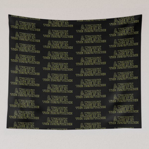 Item preview, Resistant Women (yellow, outline) designed and sold by AllQueerHere.