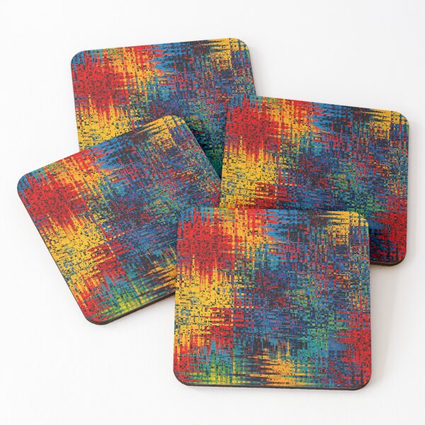 Item preview, Digital flood of colors in the grid designed and sold by Sigtrix.