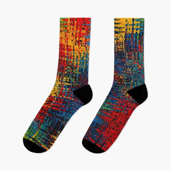Item preview, Digital flood of colors in the grid designed and sold by Sigtrix.