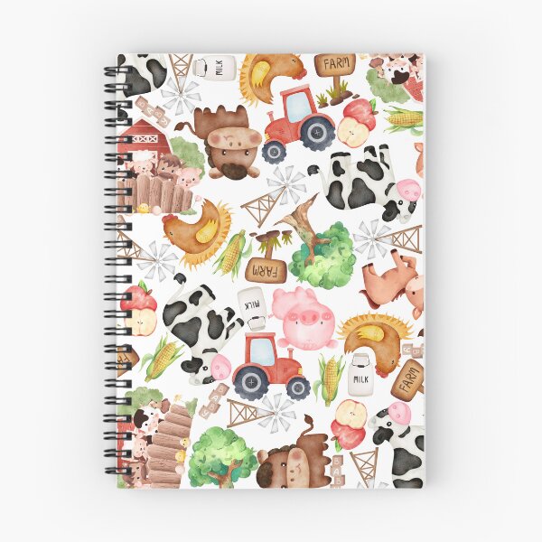 Item preview, Sweet Baby Farm Animal Pattern designed and sold by WillowandEmber.