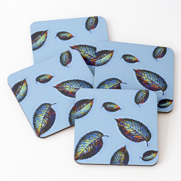 Item preview, Crazy color leaves designed and sold by OnaleeNicklinArt.