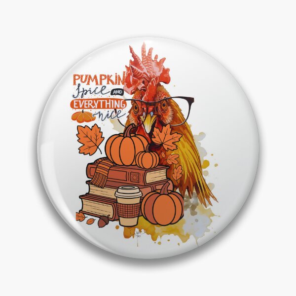 Artikelvorschau, Pumpkin Chicken Spice Coffee Autumn funny Design entworfen und verkauft von Modern-Tropical.