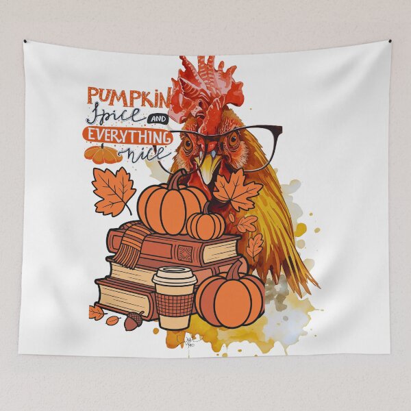 Item preview,  Pumpkin Chicken Spice Coffee Autumn  funny Design designed and sold by Modern-Tropical.