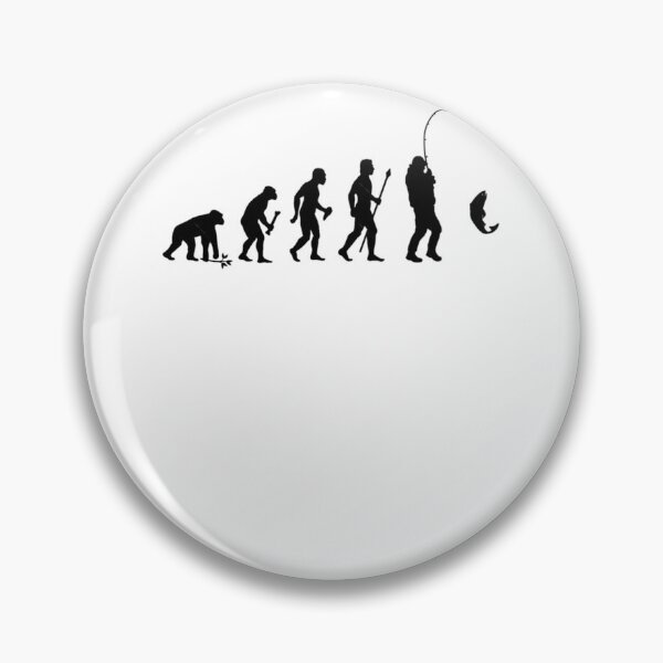Item preview, Evolution Of Man And Fishing  	 designed and sold by ljdcetgmydv29.