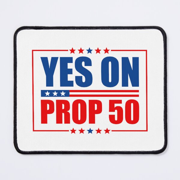 Item preview, Yes On Prop 50 California - Defend Democracy designed and sold by PixVib.