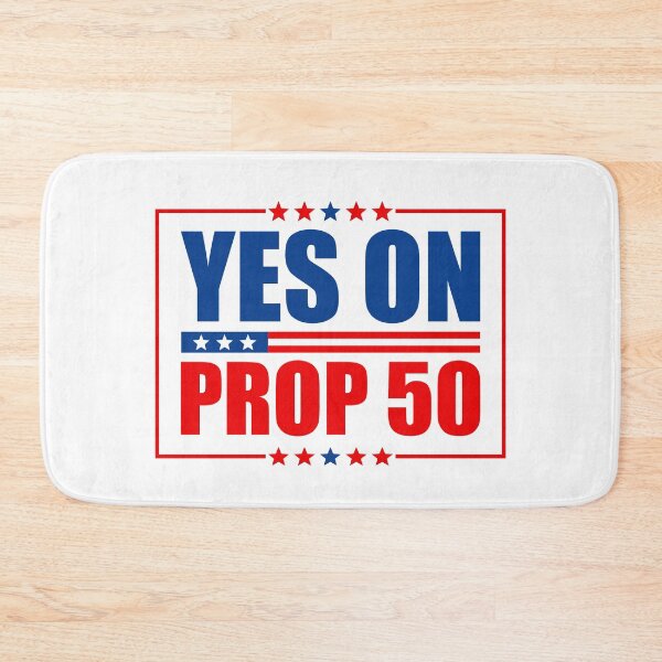 Item preview, Yes On Prop 50 California - Defend Democracy designed and sold by PixVib.