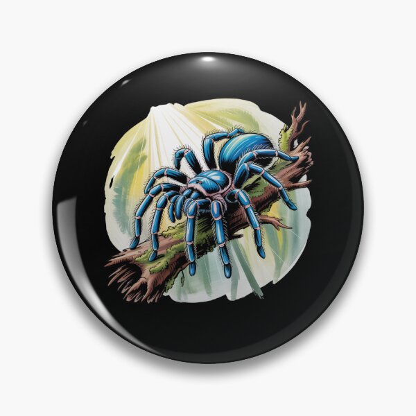 Item preview, Blue tarantula designed and sold by Mateusz Majcherek.