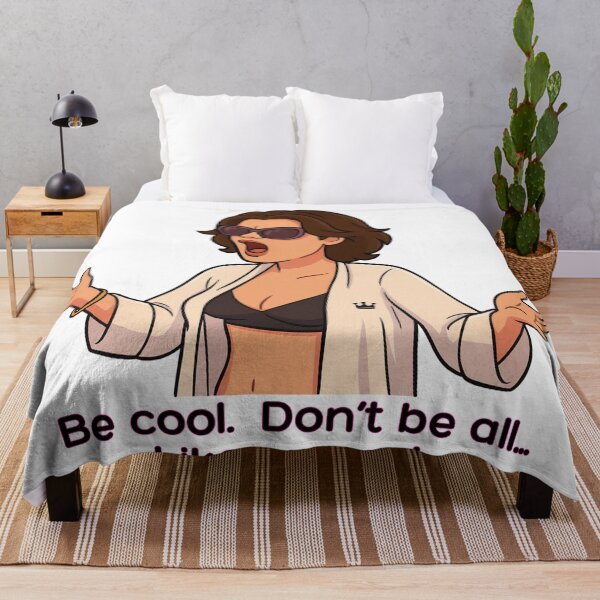 Item preview, Be Cool Quote | Sassy Cartoon Woman Illustration designed and sold by SimplyJasper.