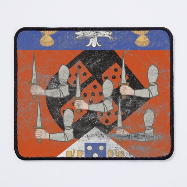 Item preview, Historical Flag of the Kingdom of Kongo – Medieval Knight Design with Metal Texture designed and sold by RoyalMerchantShop.
