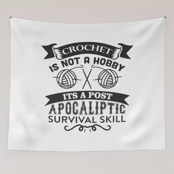 Item preview, Crochet Quote and Saying. Crochet is not a hob	 designed and sold by xczlrgbxgkq97.
