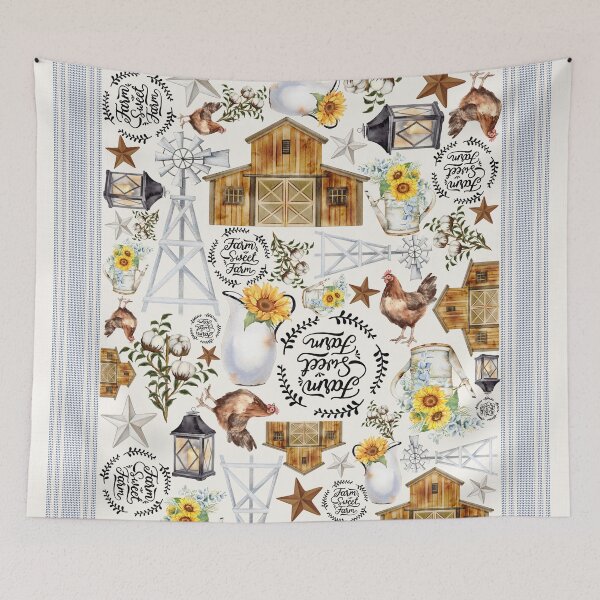 Item preview, Cozy Rustic Farmhouse Country Pattern designed and sold by WillowandEmber.