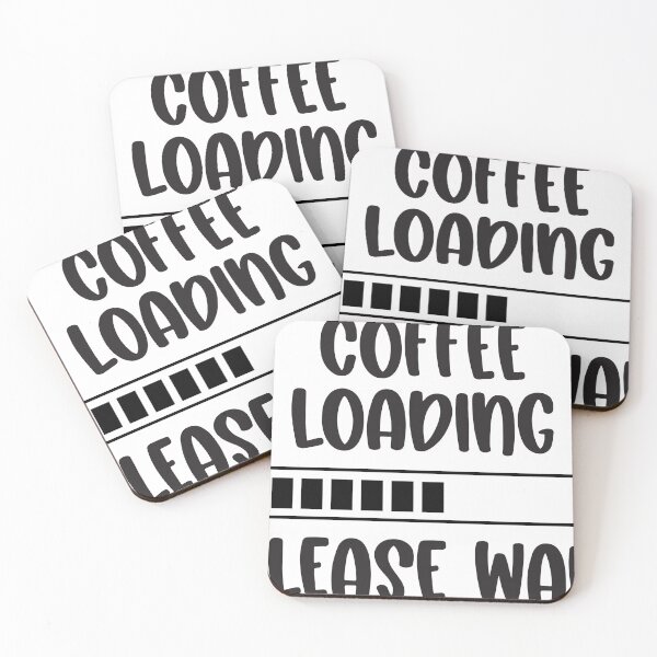 Item preview, Coffeee is loading designed and sold by SevStickers.