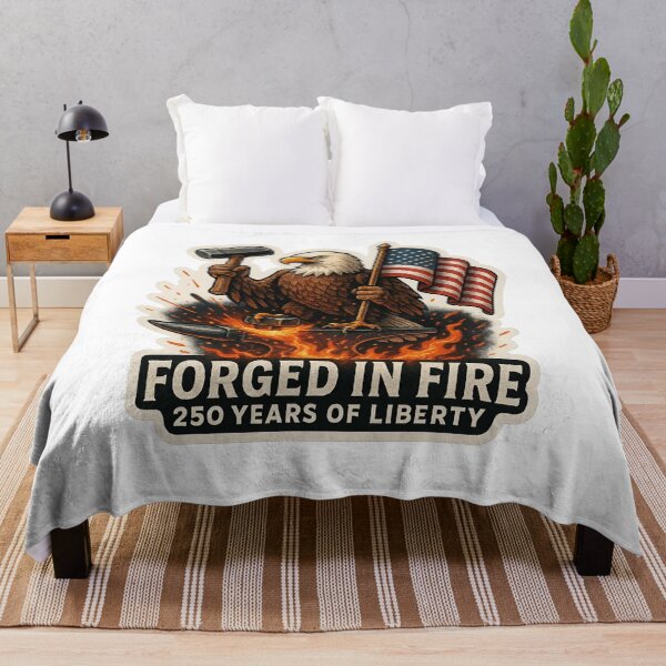 Item preview, 250th Anniversary of the USA - Forged in Fire - 250 Years of Liberty designed and sold by Collins Design.