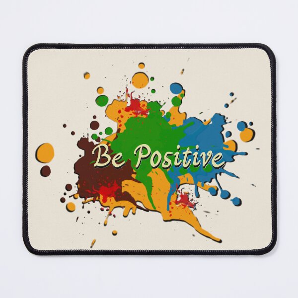 Item preview, Be positive colorful design  designed and sold by ManalArtPro.