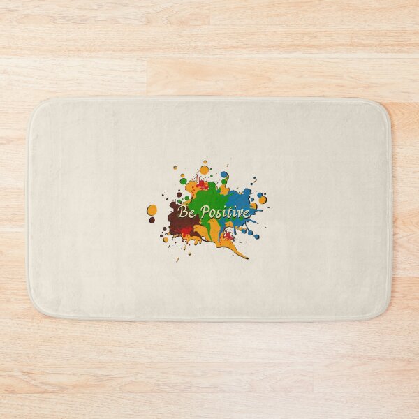 Item preview, Be positive colorful design designed and sold by ManalArtPro.