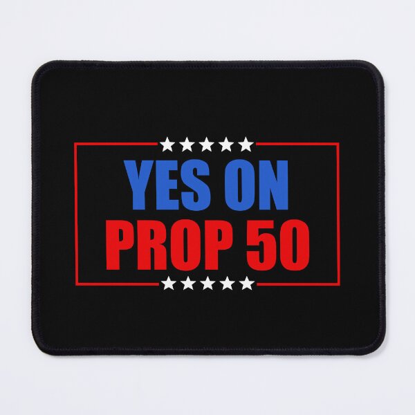Item preview, Yes On Prop 50 California - Defend Democracy designed and sold by PixVib.