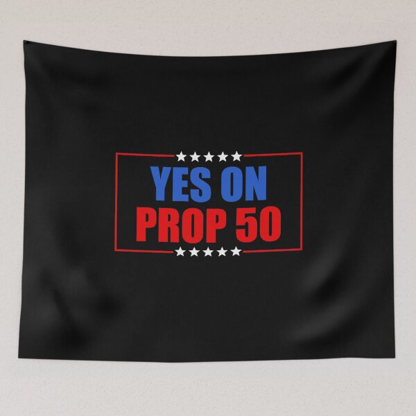 Item preview, Yes On Prop 50 California - Defend Democracy designed and sold by PixVib.