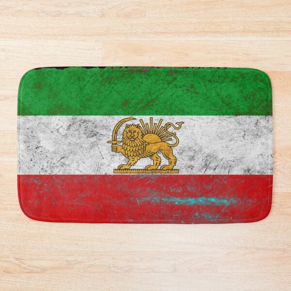Item preview, Old Persia Iran Flag – Lion and Sun Design designed and sold by RoyalMerchantShop.