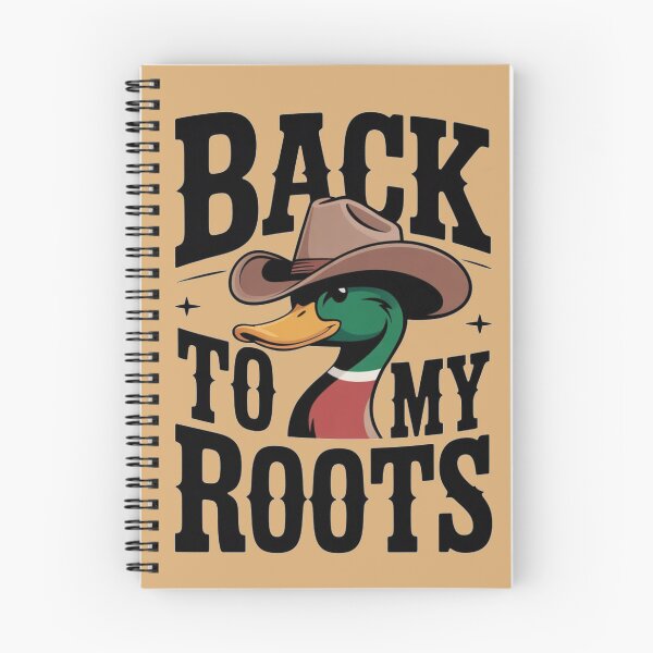 Item preview, I'm going back to the roots, duck in a cowboy hat designed and sold by DZIERANA.