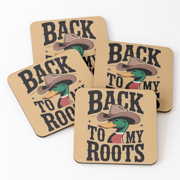 Item preview, I'm going back to the roots, duck in a cowboy hat designed and sold by DZIERANA.
