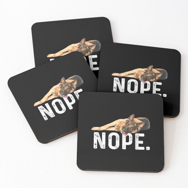 Item preview, Nope Lazy German Shepherd Dog Lover Classic 		 designed and sold by hofqyoappxb24.