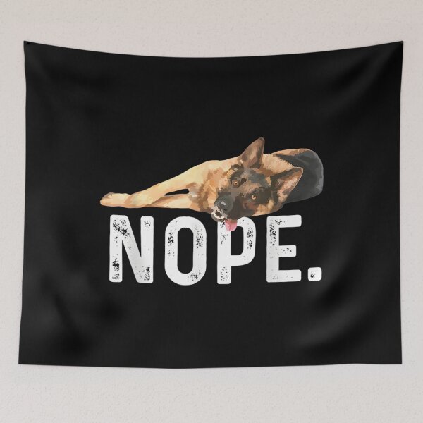 Item preview, Nope Lazy German Shepherd Dog Lover Classic 		 designed and sold by hofqyoappxb24.