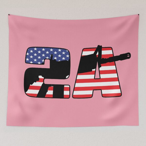Item preview, 2A USA Flag and AR15 Pink designed and sold by HectorCantres.
