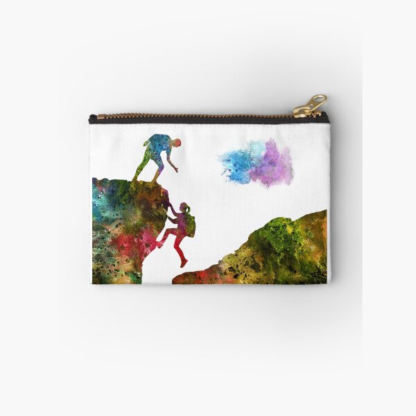 Artikelvorschau, Bergsteigerpaare, Bergsteiger, Aquarellbergsteiger entworfen und verkauft von Rosaliartbook.