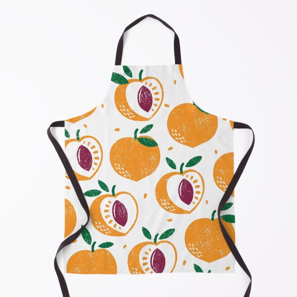 Item preview, Golden Orchard — Peaches, Halves, and Leaves Pattern designed and sold by NicolaZhukov.