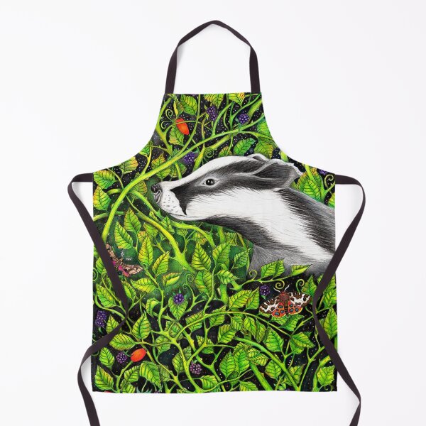 Item preview, Badger in the Brambles designed and sold by Christina Plumb.