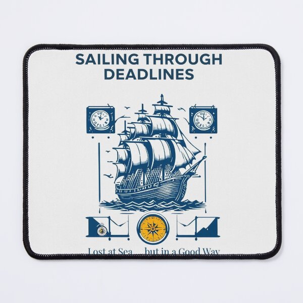 Item preview, Lost at Sea… but in a Good Way — Part of the Celestial Keel Collection — where history sails through dreams. designed and sold by Mythic Tide.