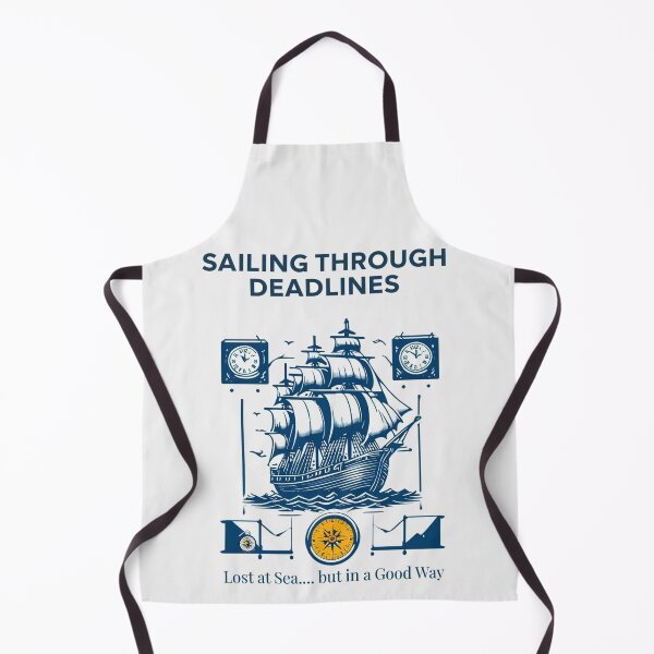 Item preview, Lost at Sea… but in a Good Way — Part of the Celestial Keel Collection — where history sails through dreams. designed and sold by Mythic Tide.