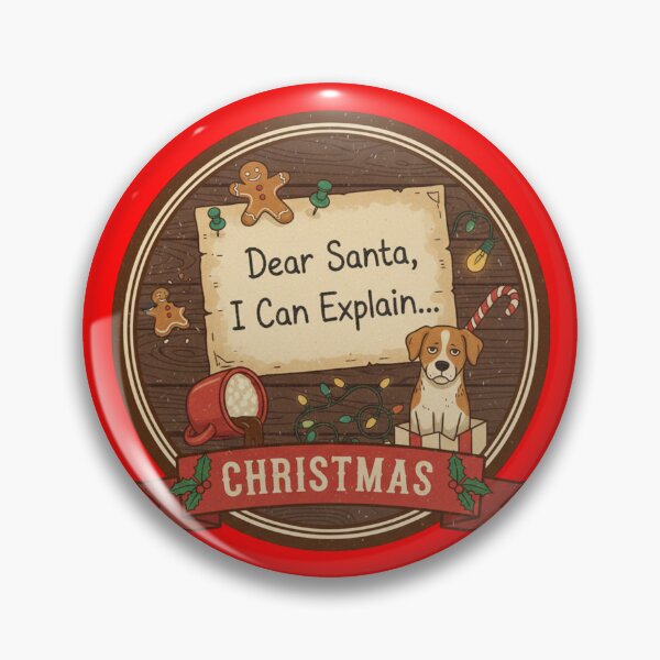 Item preview, Dear Santa I Can Explain Christmas designed and sold by Silent Watch Threads..