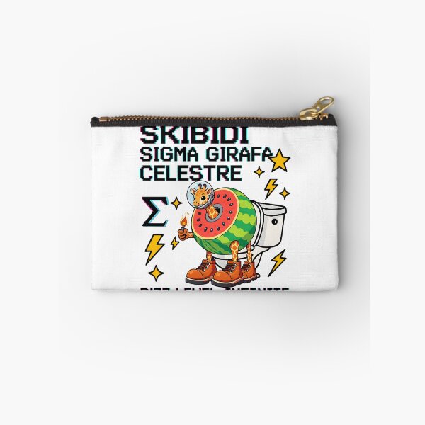 Item preview, Girafa Celestre Sigma Meme – Watermelon Toilet Rizz Art designed and sold by AnnDesignStudio.