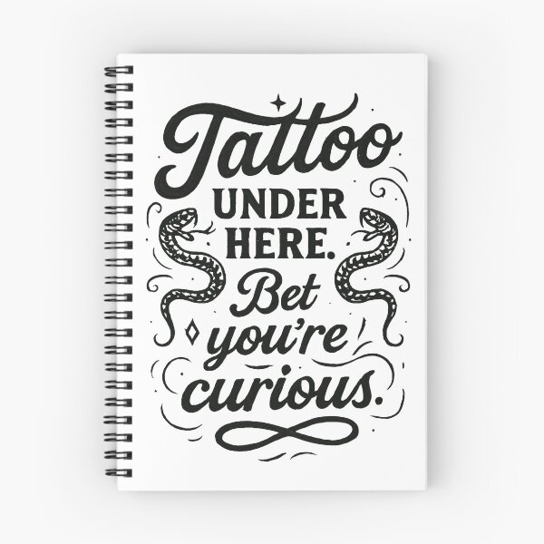 Item preview, Boy with Tattoos Flirty Quote designed and sold by Lia Vina.