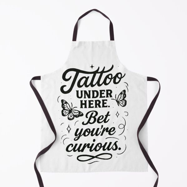 Item preview, Girl with Tattoos Flirty Quote designed and sold by Lia Vina.