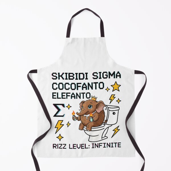 Item preview, Cocofanto Elefanto Sigma Meme – Infinite Rizz Elephant Art designed and sold by AnnDesignStudio.