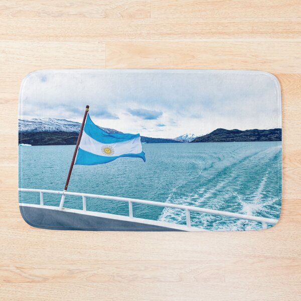 Item preview, The argentinian Flag in Patagonia designed and sold by stevepaint.