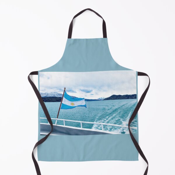 Item preview, The argentinian Flag in Patagonia designed and sold by stevepaint.