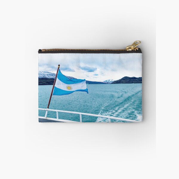Item preview, The argentinian Flag in Patagonia designed and sold by stevepaint.