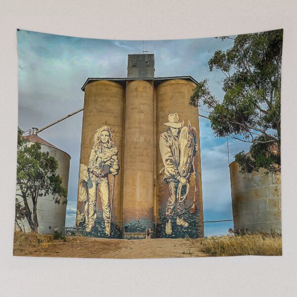 Item preview, Silo Art in the Mallee - Rosebery, Victoria, Australia designed and sold by Steven Jodoin.