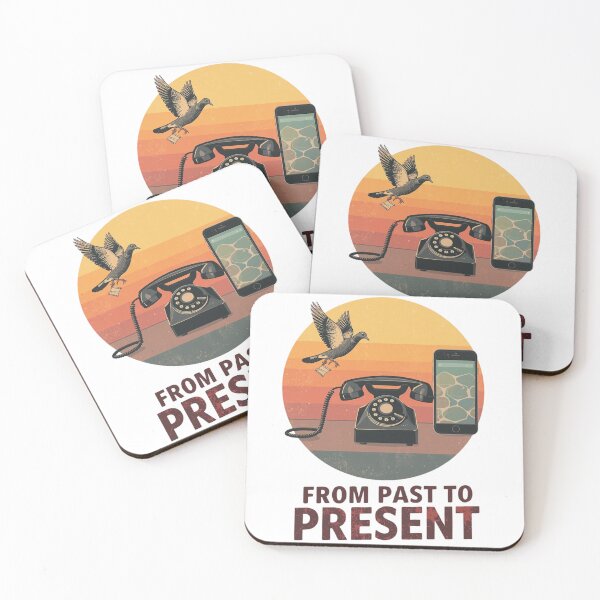 Item preview, From Past to Present – Evolution of Communication Retro Vintage Design designed and sold by ZYNORAworld.