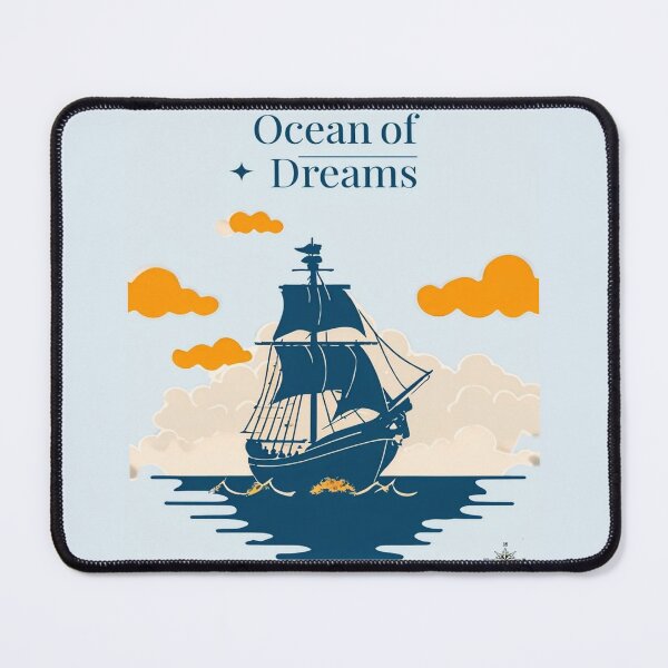 Item preview, Ocean of Dreams — Part of the Celestial Keel Collection — where history sails through dreams designed and sold by Mythic Tide.