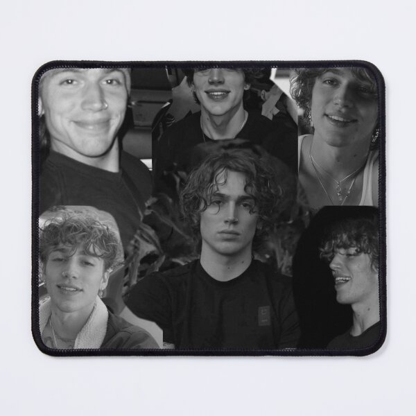 Item preview, Vinnie Hacker Collage Black and White   designed and sold by DrawnByGee.
