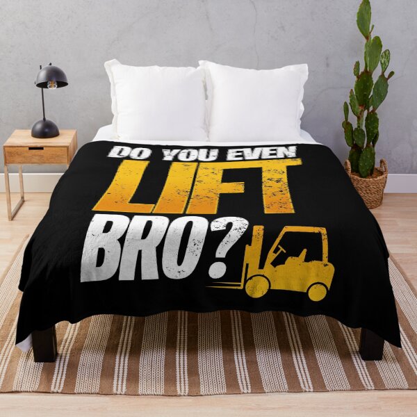 Item preview, Funny Forklift Operator Do You Even Lift Bro Humor designed and sold by Farid94.