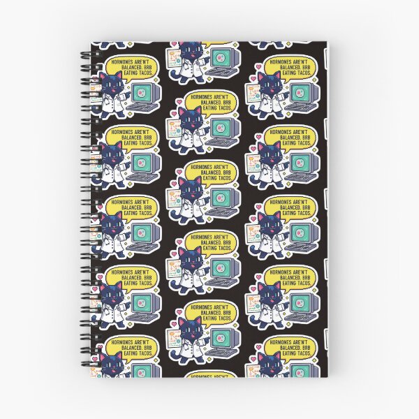 Item preview, Endocrinologist Cat Sticker Pixel Art - Retro Hormonal 8-bit designed and sold by Omarupattern51.