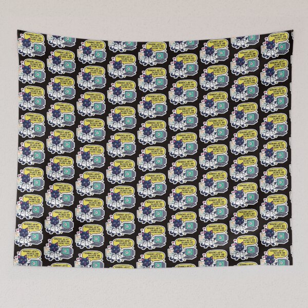 Item preview, Endocrinologist Cat Sticker Pixel Art - Retro Hormonal 8-bit designed and sold by Omarupattern51.