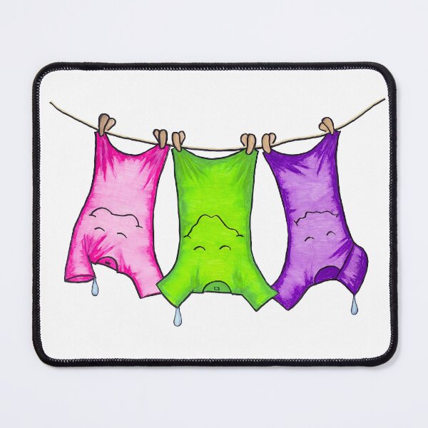 Item preview, Upside Down Smiling Shirts Drying designed and sold by InFrameVision.