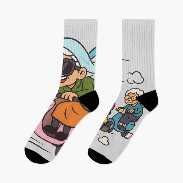 Item preview, Granny Scooter Race - Leader vs. Challengers designed and sold by kornkobart.