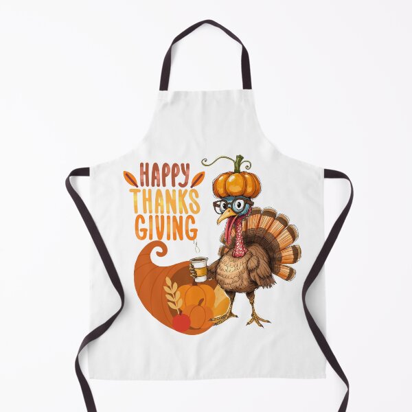 Item preview, Happy Thanksgiving funny Turkey with Coffee  designed and sold by Modern-Tropical.